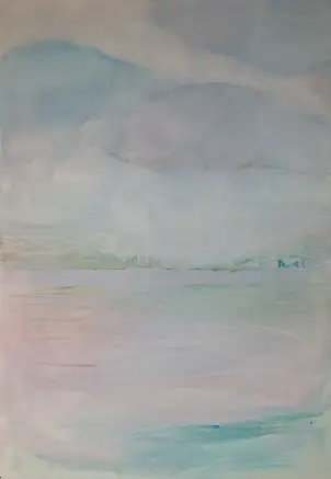 Beata Sachiko Kamoji, untitled, Oil painting - canvas, 70 x 100