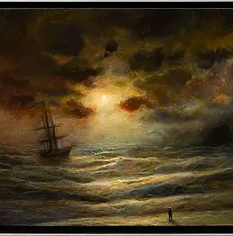 Dawid Figielek, bez tytułu, Obraz olejny - płótno, 60 x 50