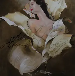 Honorata Chajec, sans titre, Peinture acrylique - toile, 100 x 120