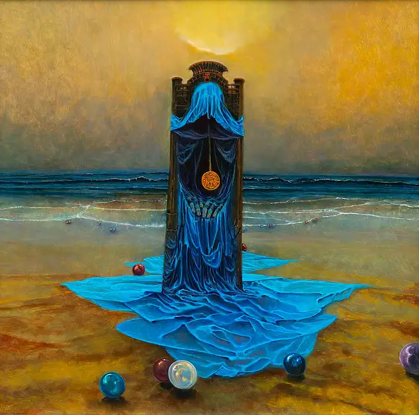 Krzysztof Heksel, senza titolo, Quadro a olio - pannello, 80 x 80