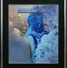 Krzysztof Heksel, bez tytułu, Obraz olejny - płyta, 64 x 76