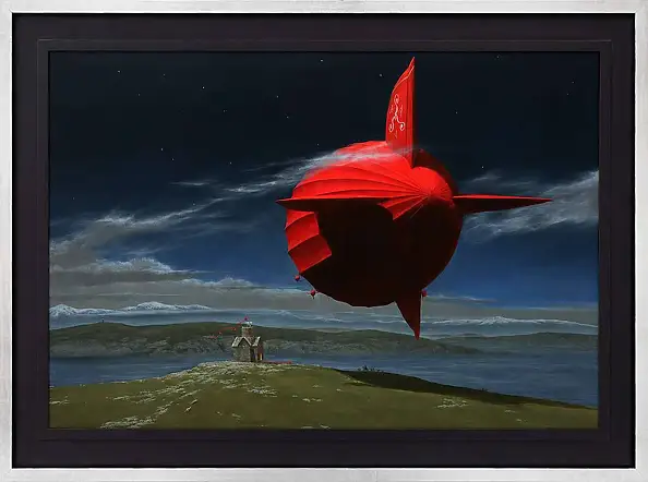 Maksymilian Novak Zempliński, bez tytułu, Obraz olejny - płyta, 100 x 70