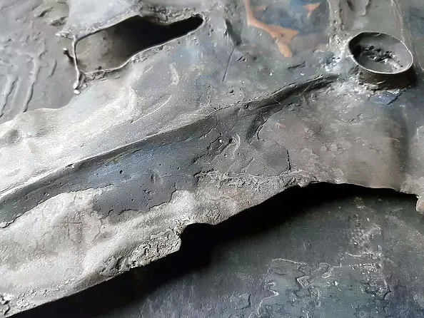 Zdzisław Beksiński - bez tytułu, rok 1959 - RELIEF