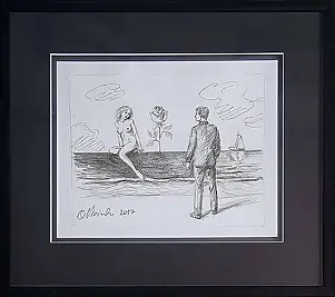 Rafał Olbiński - sans titre, 2017