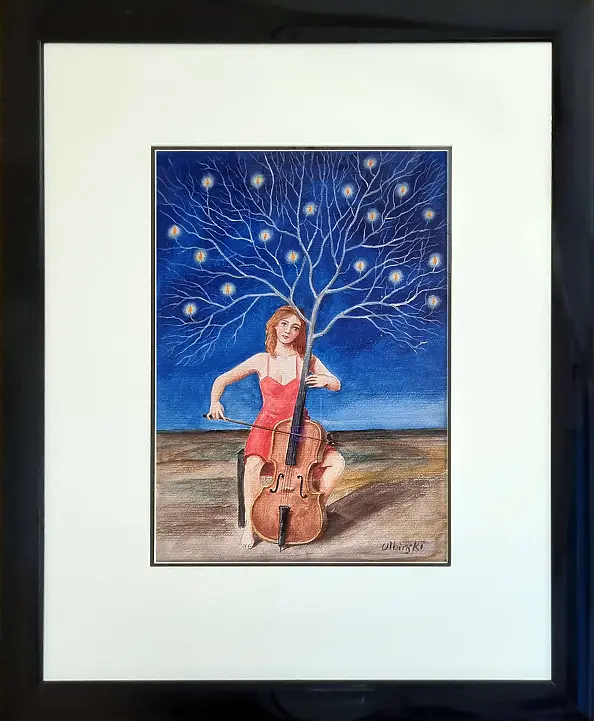 Rafał Olbiński - "bez tytuły (Wieczorny Koncert)"