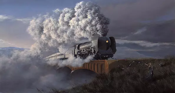 Maksymilian Novak Zempliński - night train