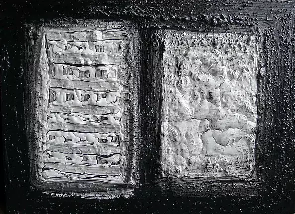 Krystyna Ciećwierska - white and black