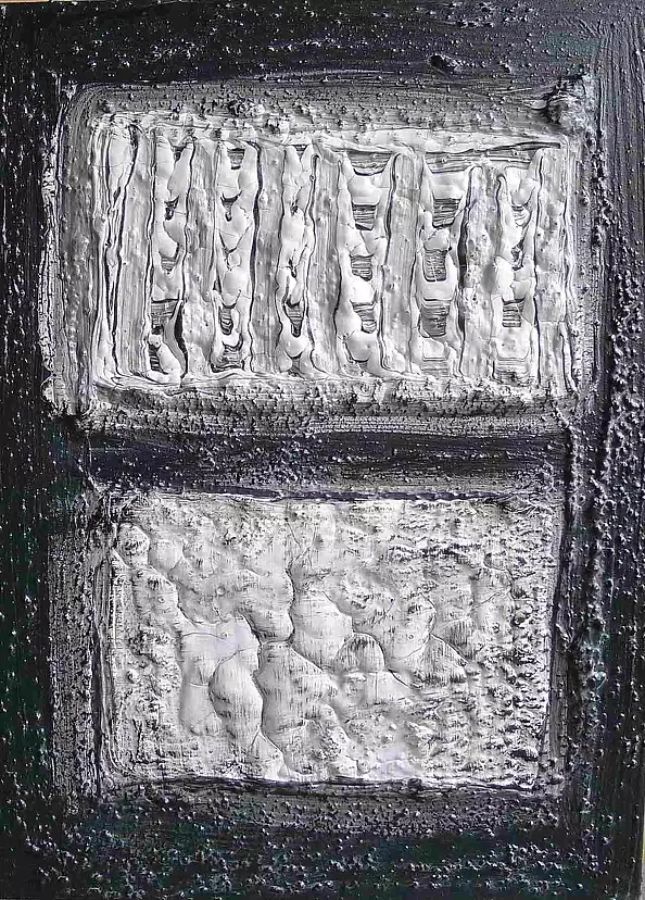 Krystyna Ciećwierska - white and black