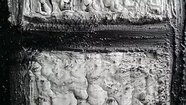 Krystyna Ciećwierska - white and black