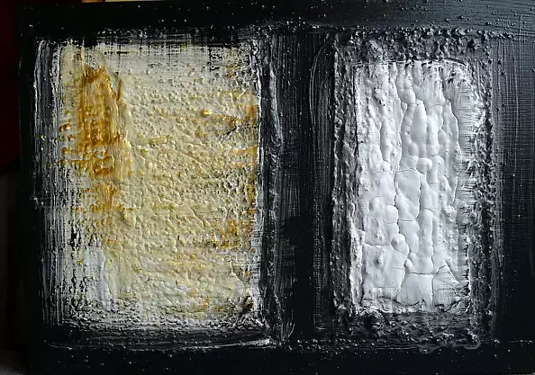 Krystyna Ciećwierska - white and gold