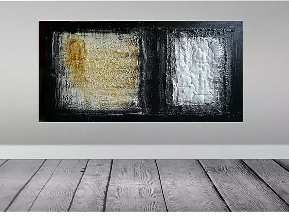 Krystyna Ciećwierska - white and gold