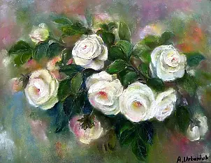 Alicja Urbaniak - White roses