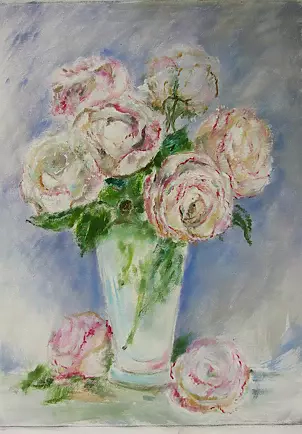 Jadwiga Marcinek - White roses