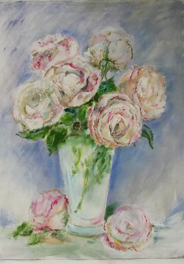 Jadwiga Marcinek - White roses