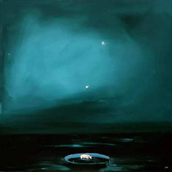 Andrzej Cybura - the North Pole