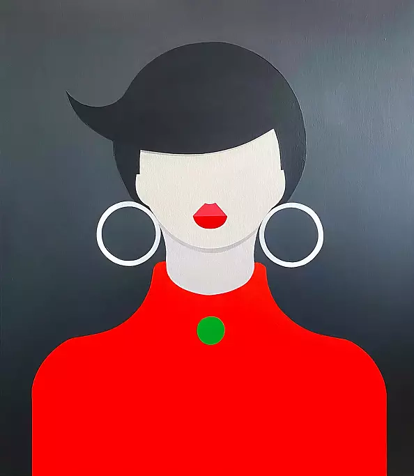 Adrian Wojciechowski - black hair