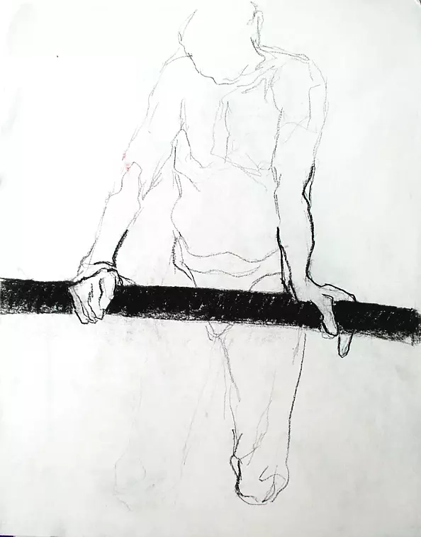 Monika Kościuszko - black line II