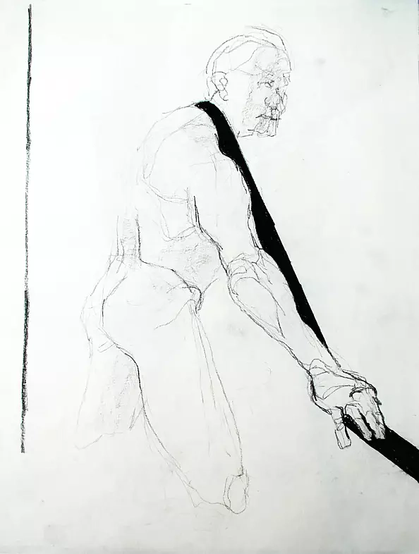 Monika Kościuszko - black line I