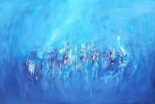 Kamila Krętuś - blue depth