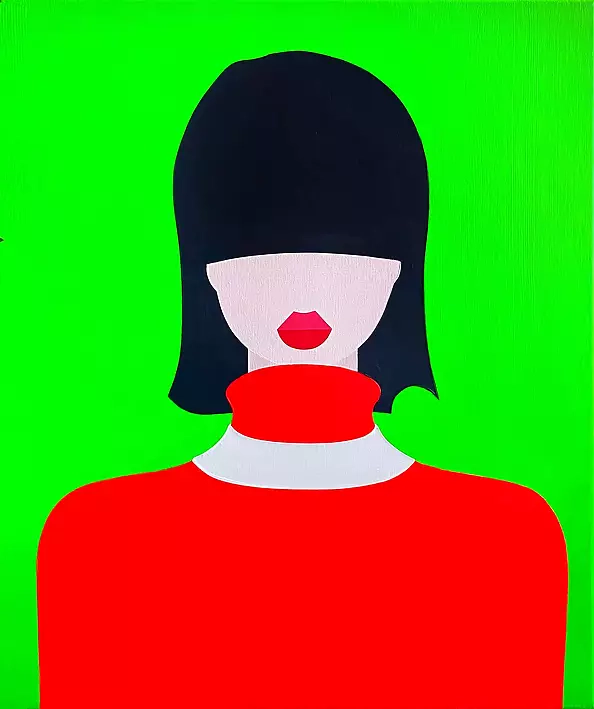 Adrian Wojciechowski - blue hair