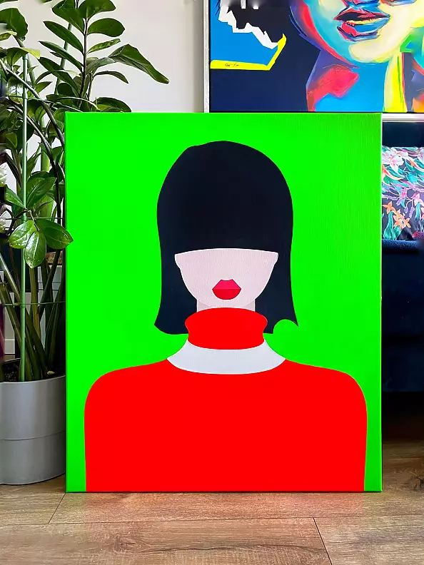 Adrian Wojciechowski - blue hair