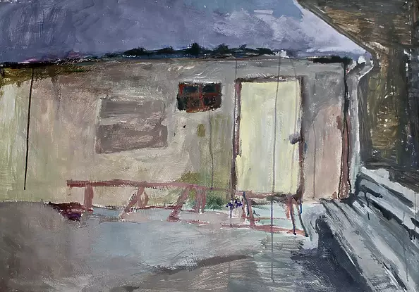 Marcin Błąkała - Bricked up window