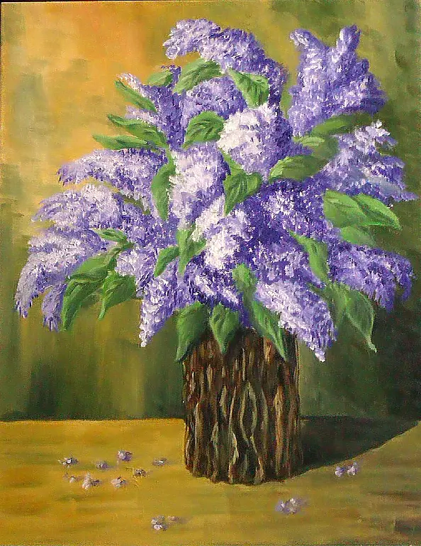 Kamila Dobrowolska Karaczewska - lilac bouquet