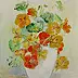 Jadwiga Marcinek - bouquet nasturtium