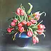 Urszula Przybyło - bouquet of tulips