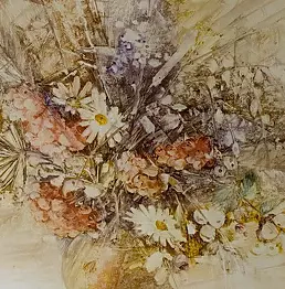 Monika Bielat Sobiczewska - a bouquet in a vase