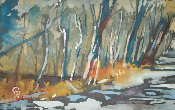 Marek Sabat - bukowy zagajnik