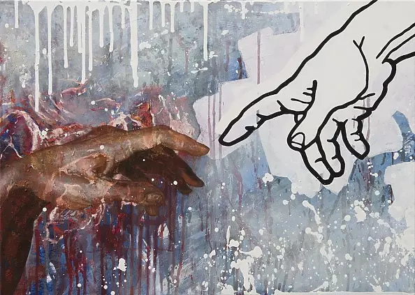 Paweł Garwol - cartoon god