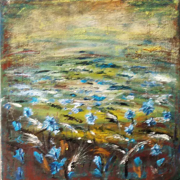 Aksana Shalyapina - cornflowers