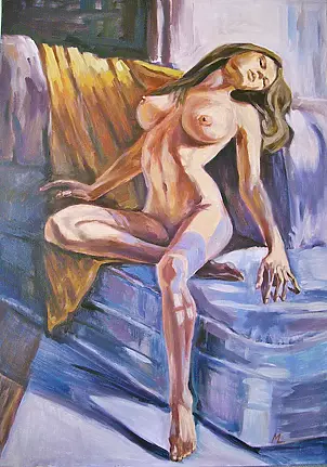 Monika Luniak - A moment of relaxation