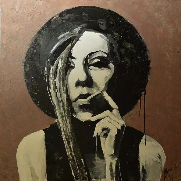 Tomasz Machoń - cigarette