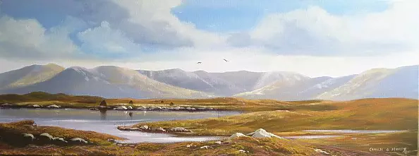 Cathal O Malley - Connemara view