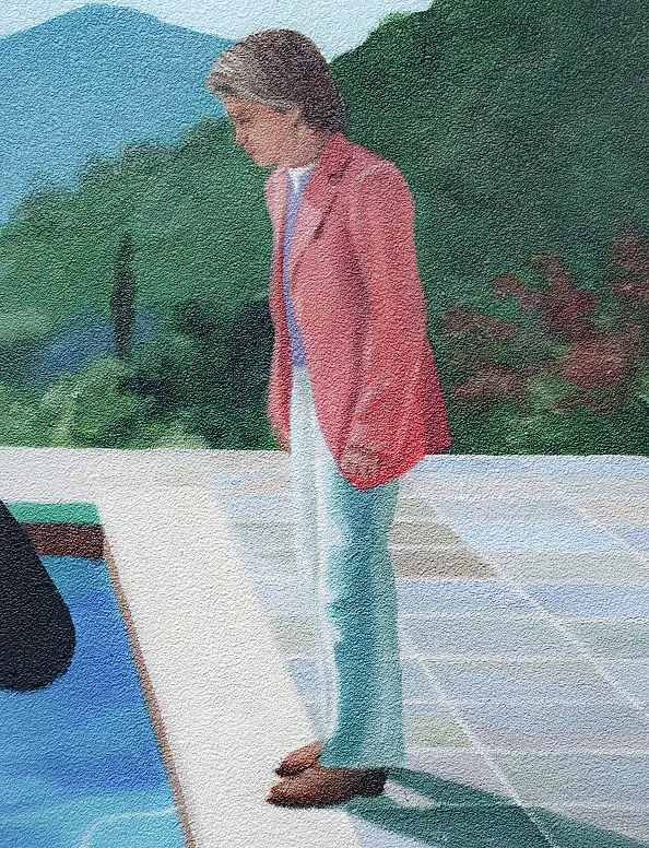 Nataliya Bagatskaya - black leather gloves