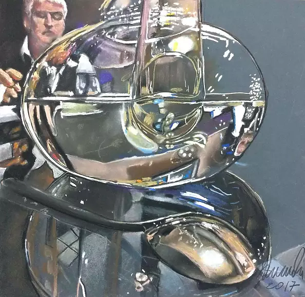 Andrzej Siewierski - czas herbaty-szkło