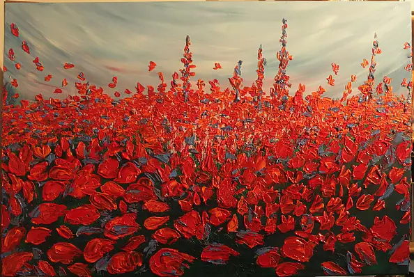 Edyta Marciniak - czerwona łąka Iwony i Tomka