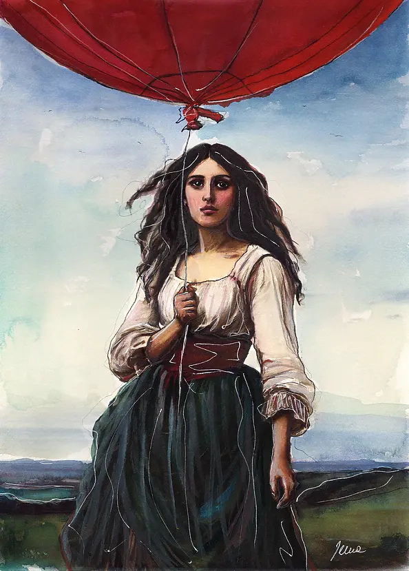 Jena Polak - czerwony balonik