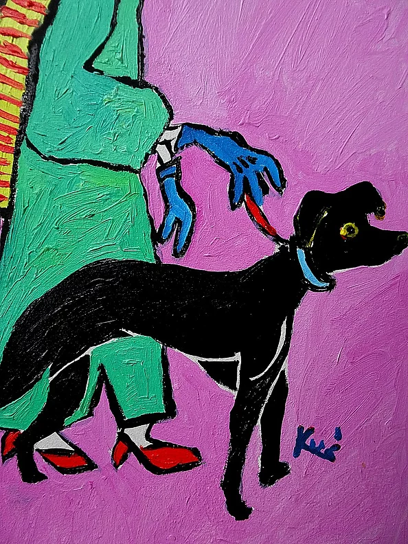 Marlena Kuc - lady going for a walk