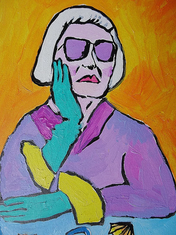 Marlena Kuc - lady with a cup