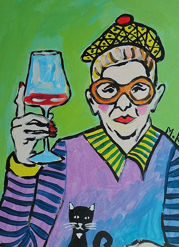 Marlena Kuc - dama z uroczym kotem