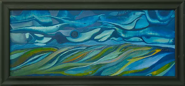 Mieczysław Burda - delfiny