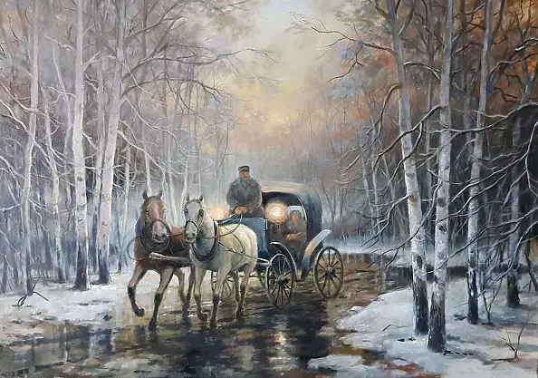 Igor Janczuk - dorożka Winter