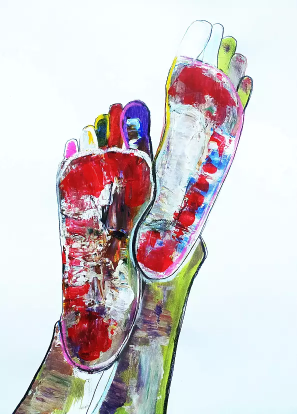 Karolina Kucharska - dwie stopy