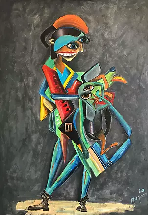 Robert Jadczak - girl and dog