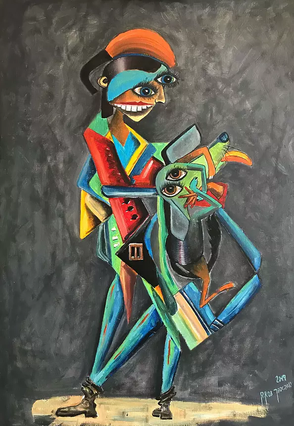 Robert Jadczak - girl and dog