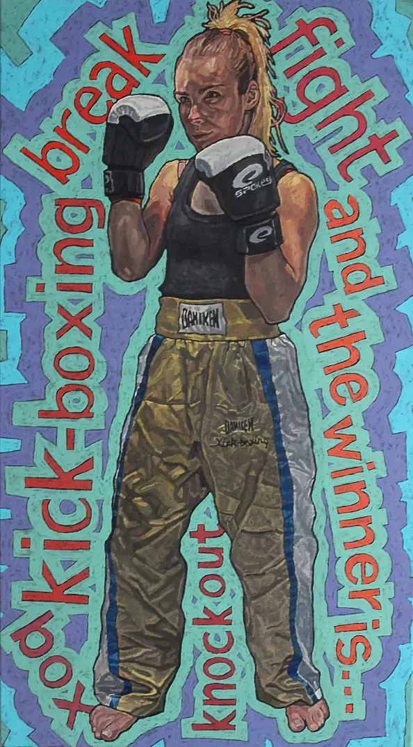 Grzegorz Mioduszewski - dziewczyna wojownik