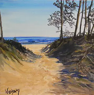   - wild Krynica beach